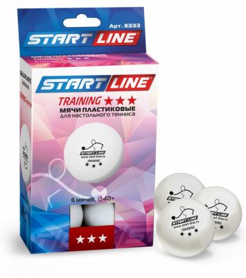 Start Line Мячи Start line Training 3 (6 шт, бел.) 