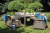 Corfu Садовая мебель Комплект из двух диванов, двух кресел и столика Fiesta set (коричневый/капучино) Corfu